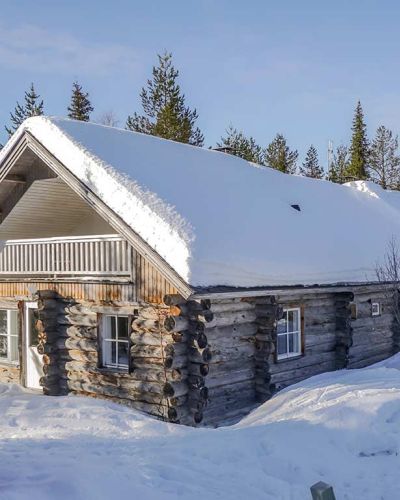 Villa Rukan Huurre talvella