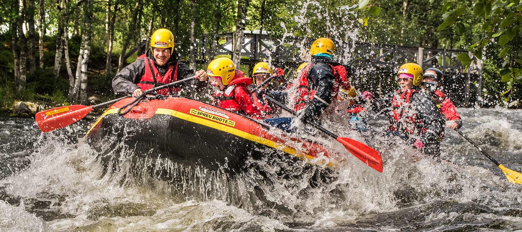 River rafting - summer activities in Ruka