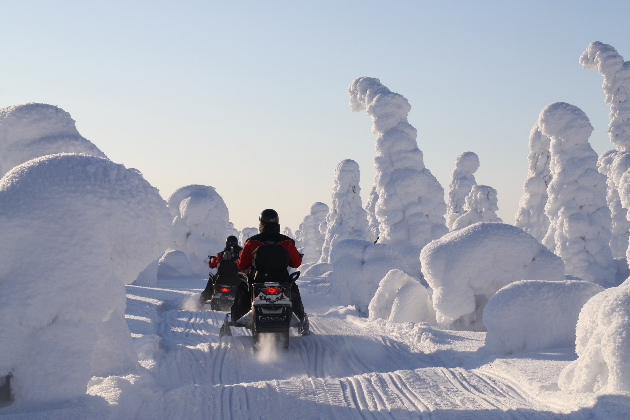 Snowmobile Safari Tours in Ruka, Lapland