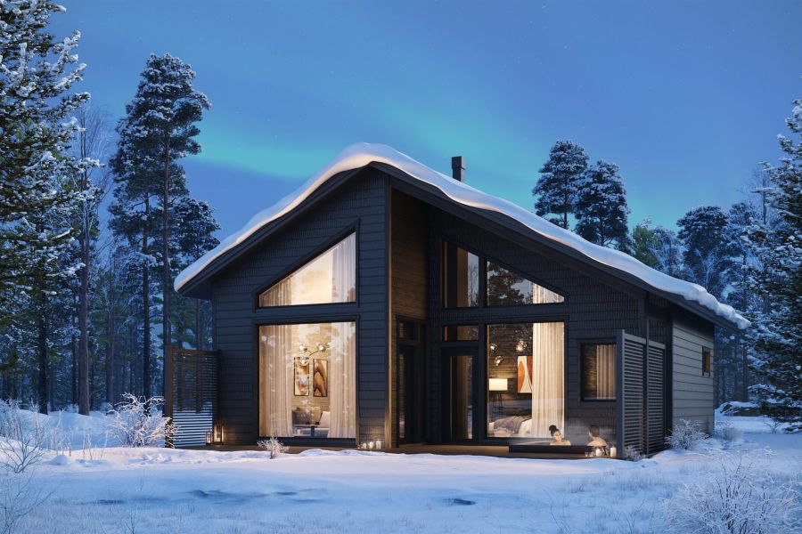 Lumo Lakeside Lodge accommodation in Kuusamo