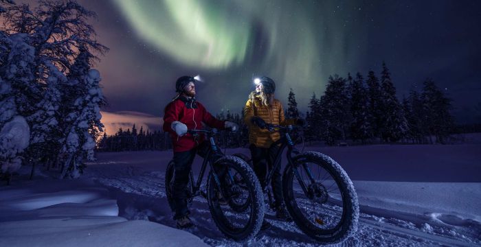 fatbike retki revontulet