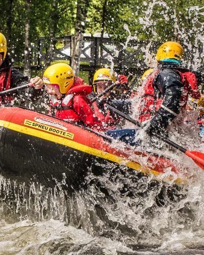 Koskenlaskua Kuusamossa